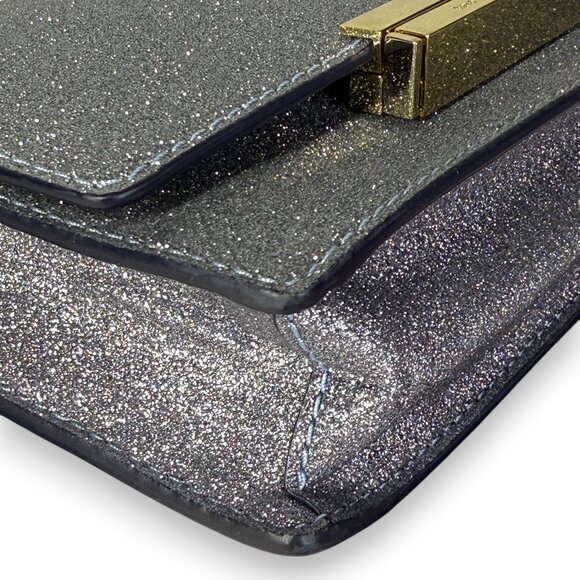 Kate Spade Storybook Lining Glitter Burgess Court Convertible Crossbody Bag - Picture 9 of 17